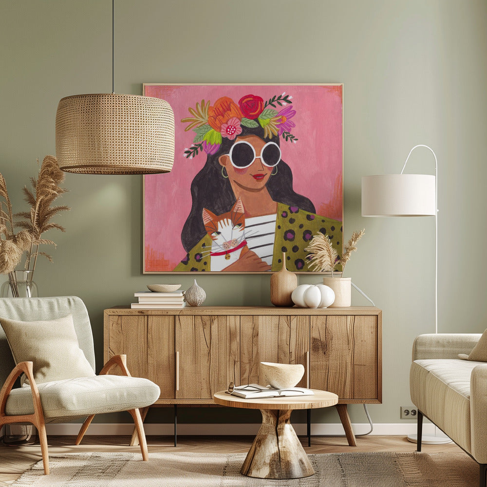 Cat lady | Canvas
