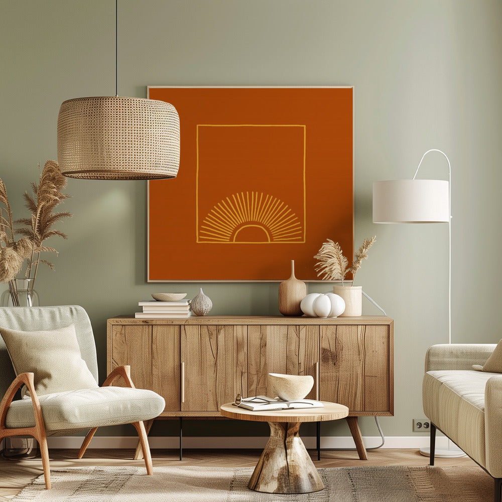 Karamel Minimal Sun | Canvas