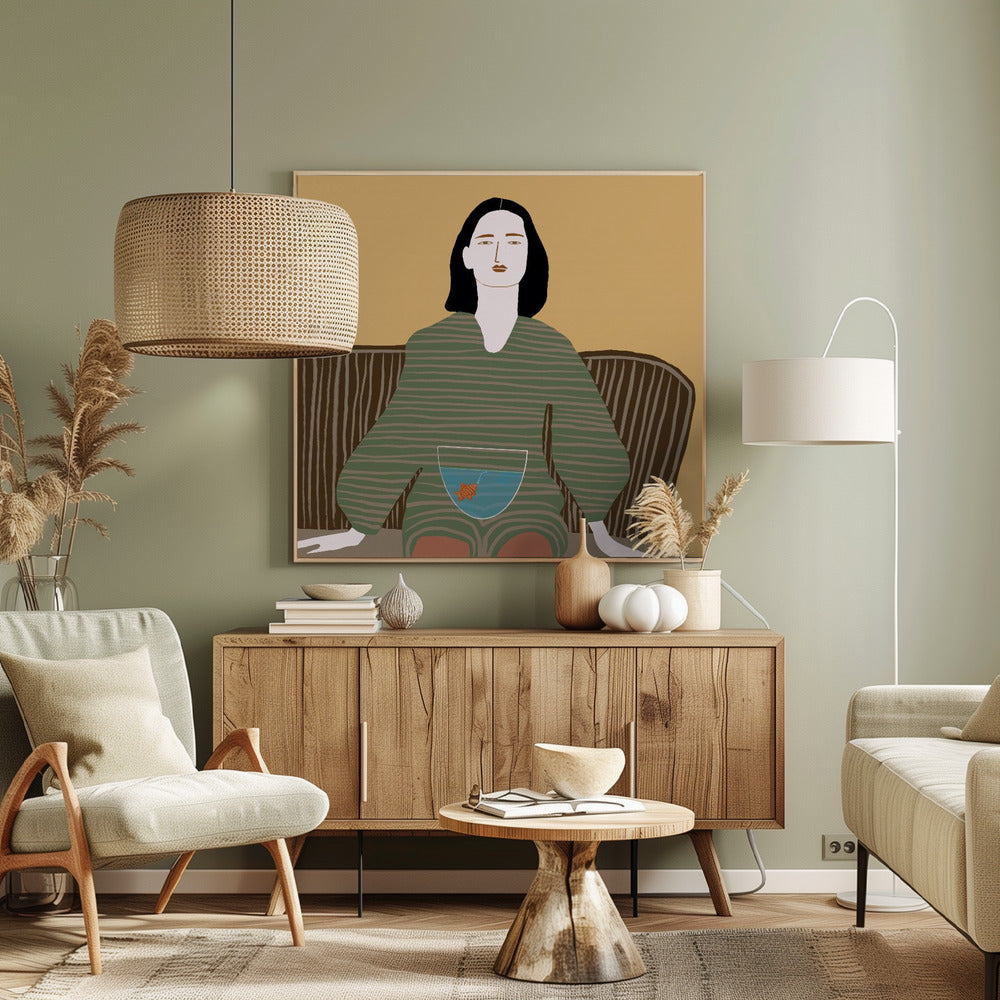 Fish lady | Canvas