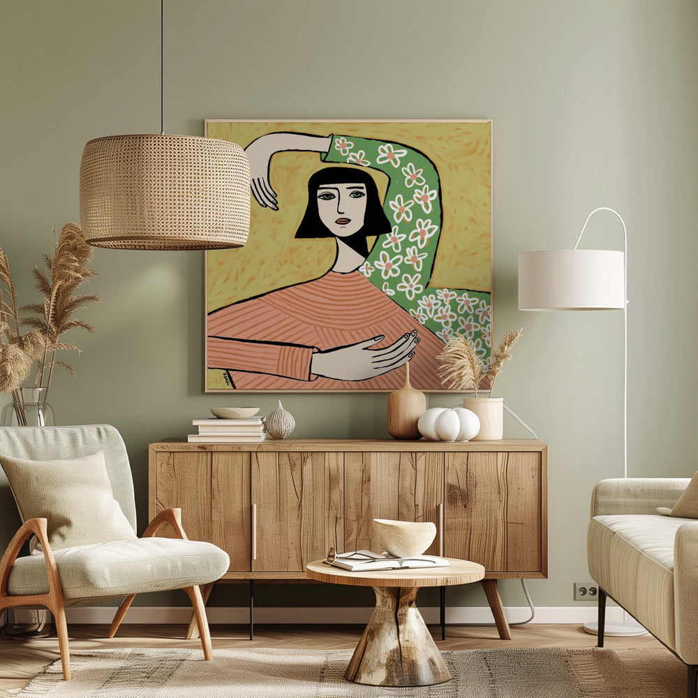 Vreugde van beweging | Canvas