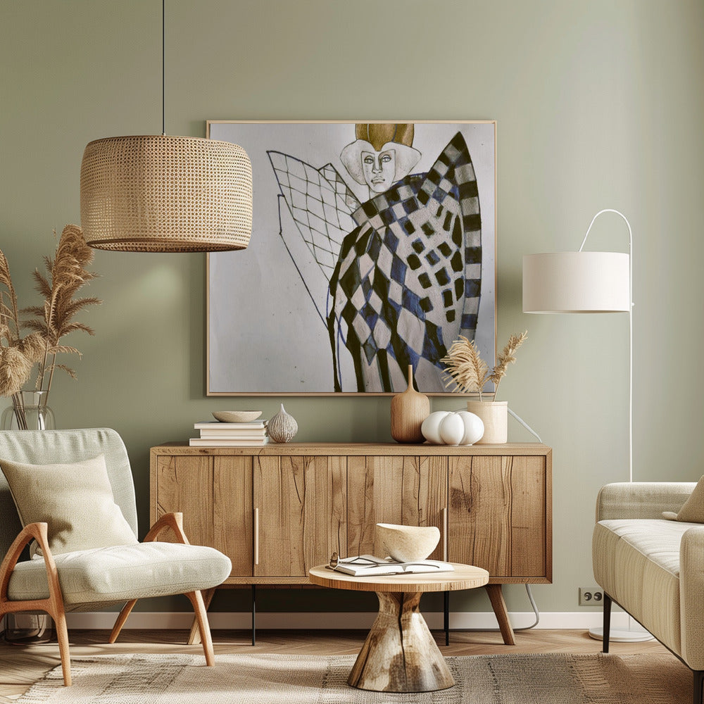Gouden Maan | Canvas
