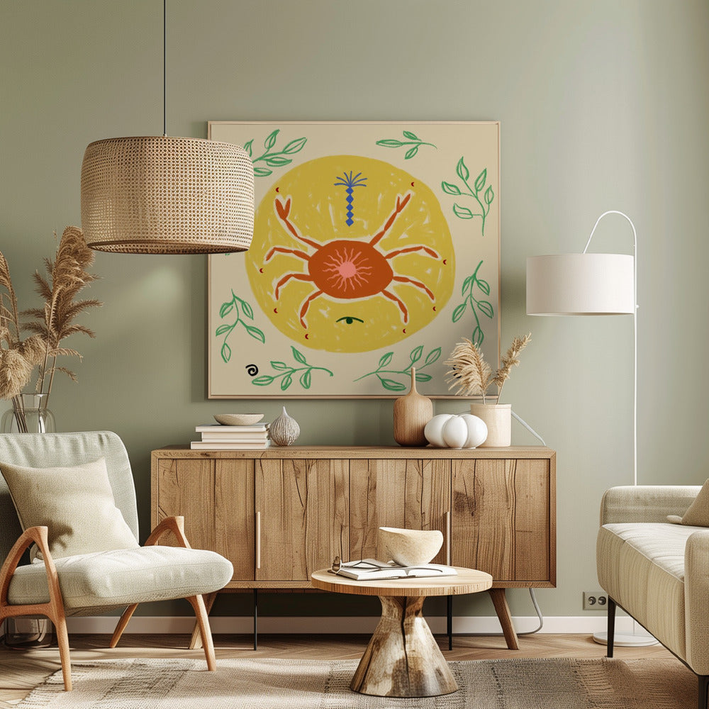 Hemelse krabbendans | Canvas