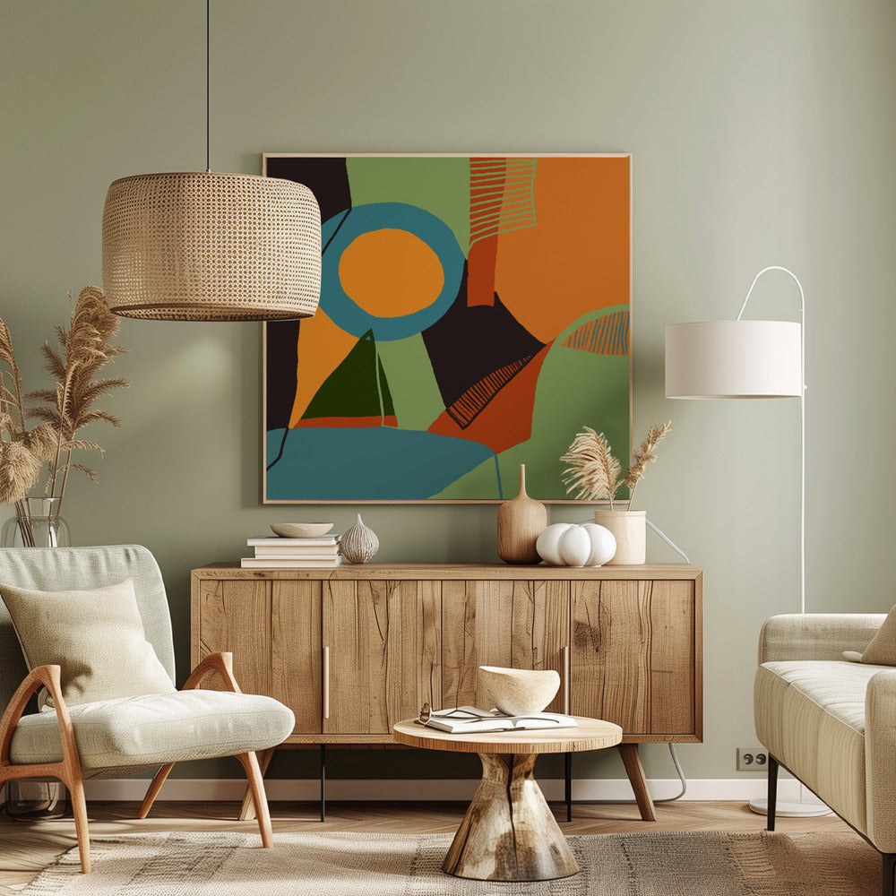 Abstracte patronen | Canvas