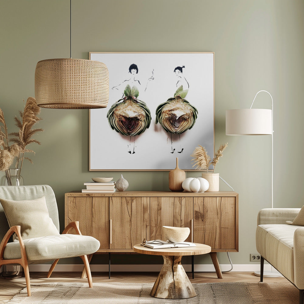 Artisjok Duo | Canvas