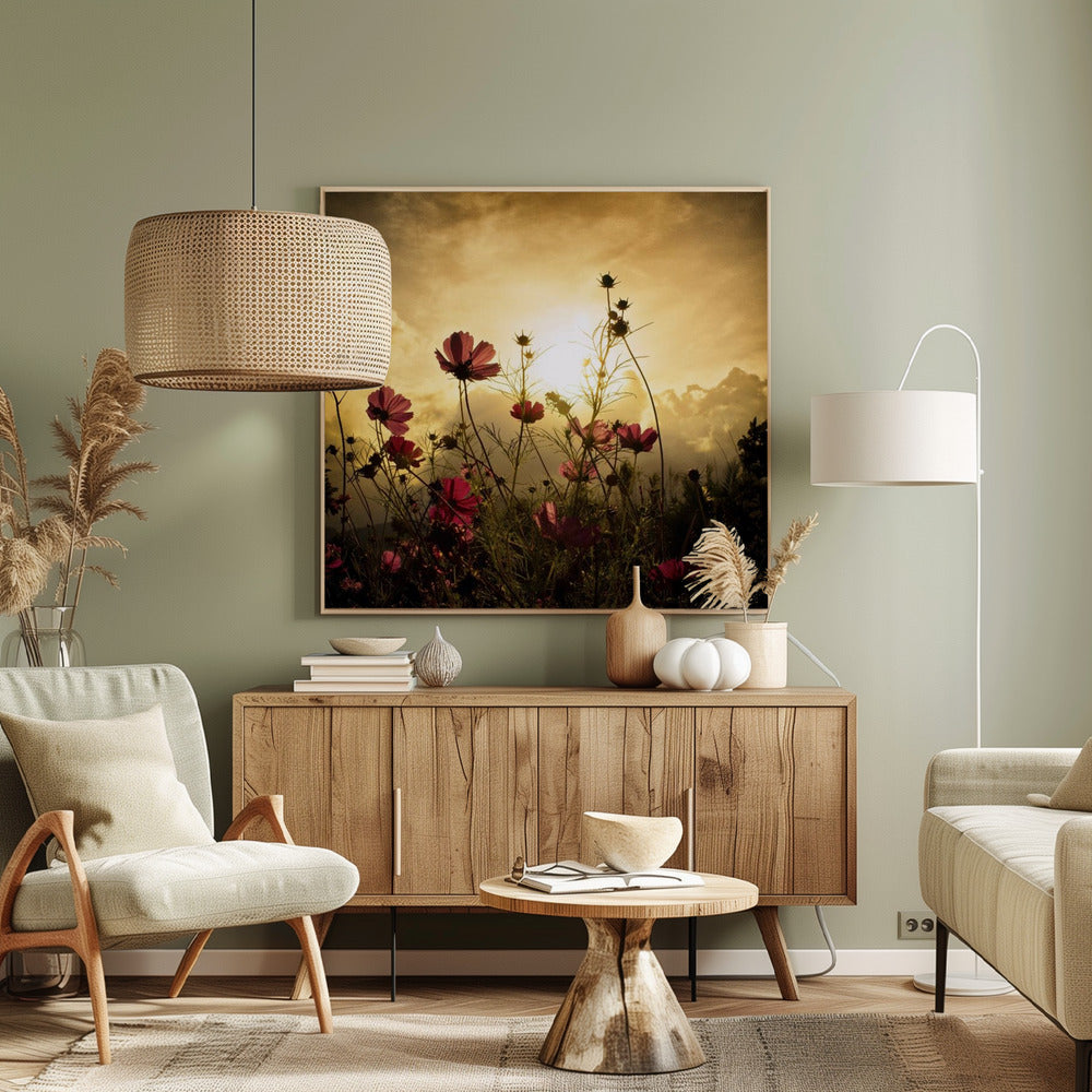 Kijken naar de zon | Canvas