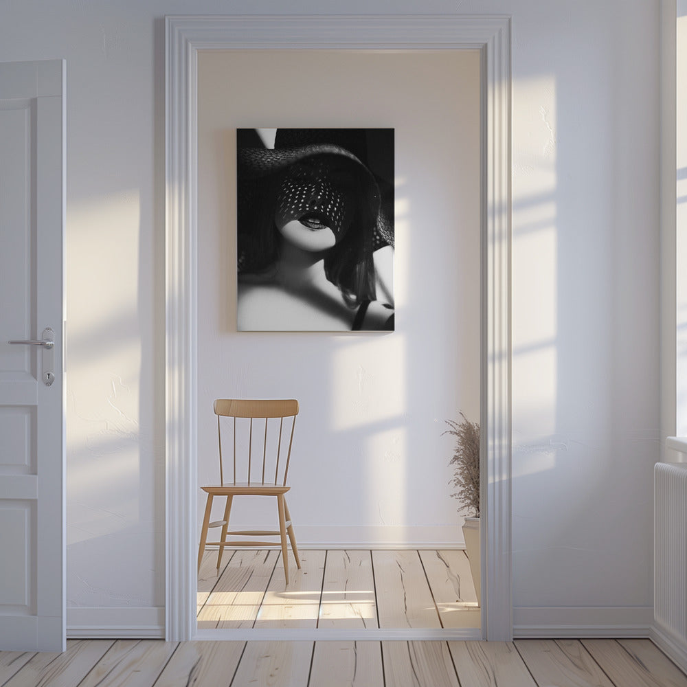 Schaduwrijke elegantie | Canvas