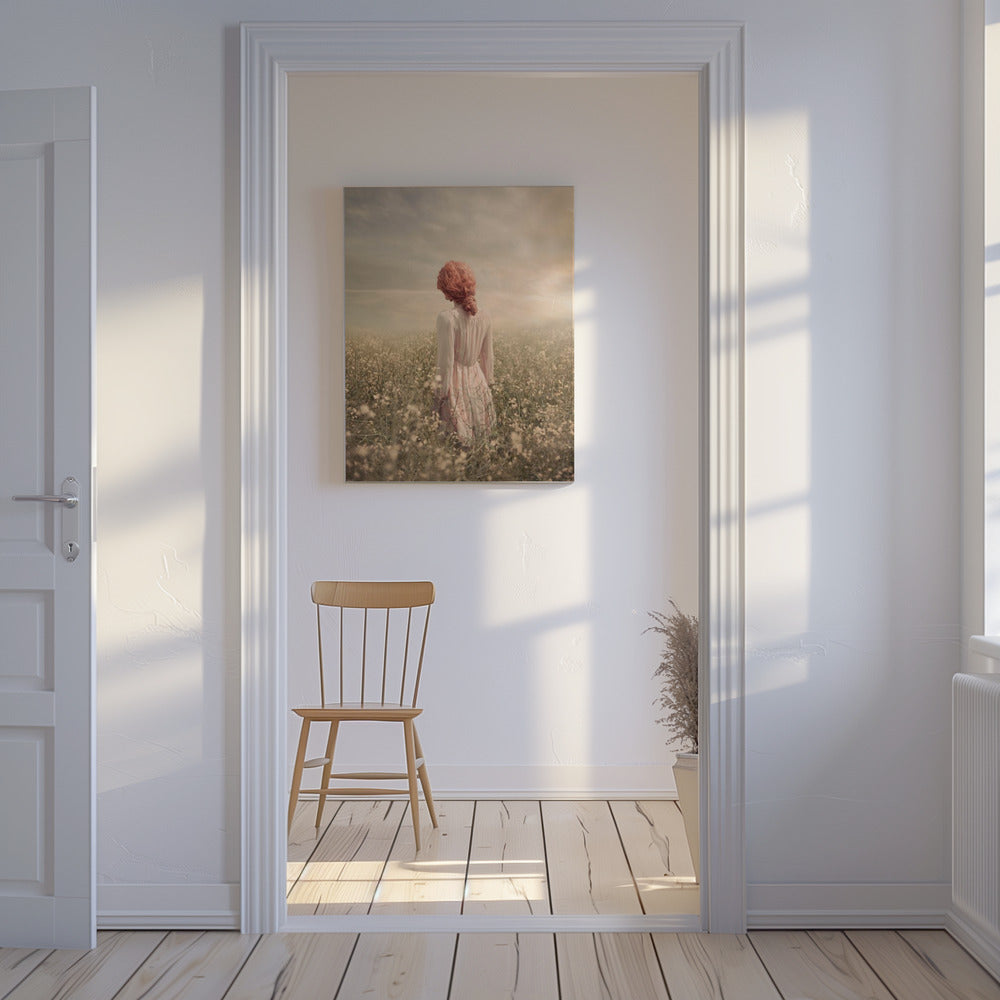 Veld in pastel | Canvas