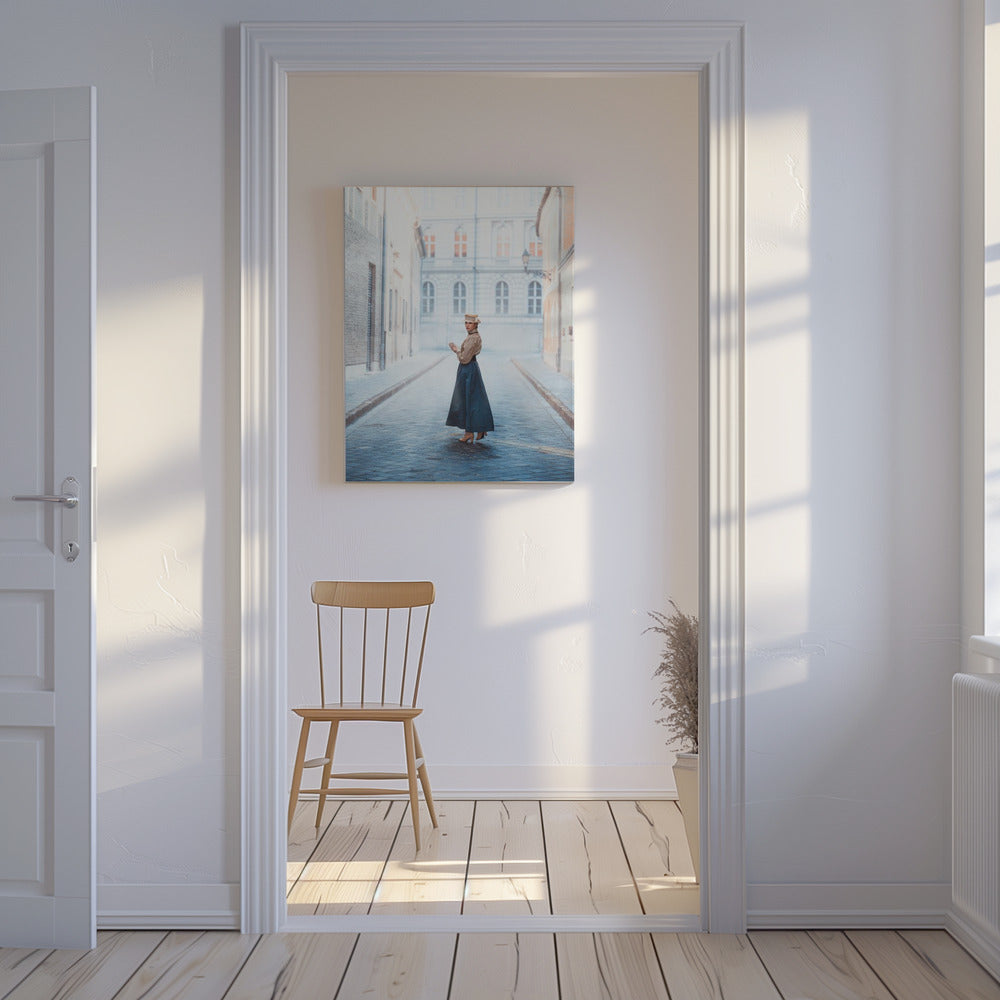 Lonely Walk | Canvas