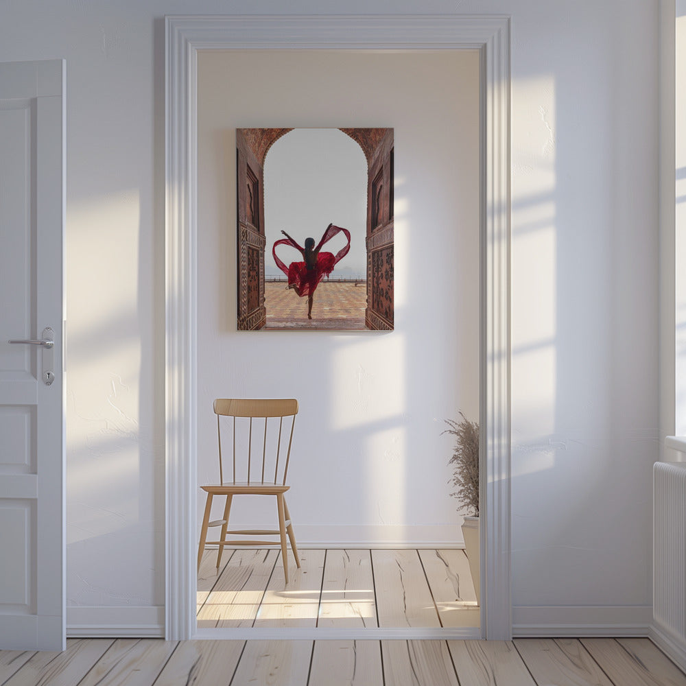 Het hart van de Taj Mahal | Canvas