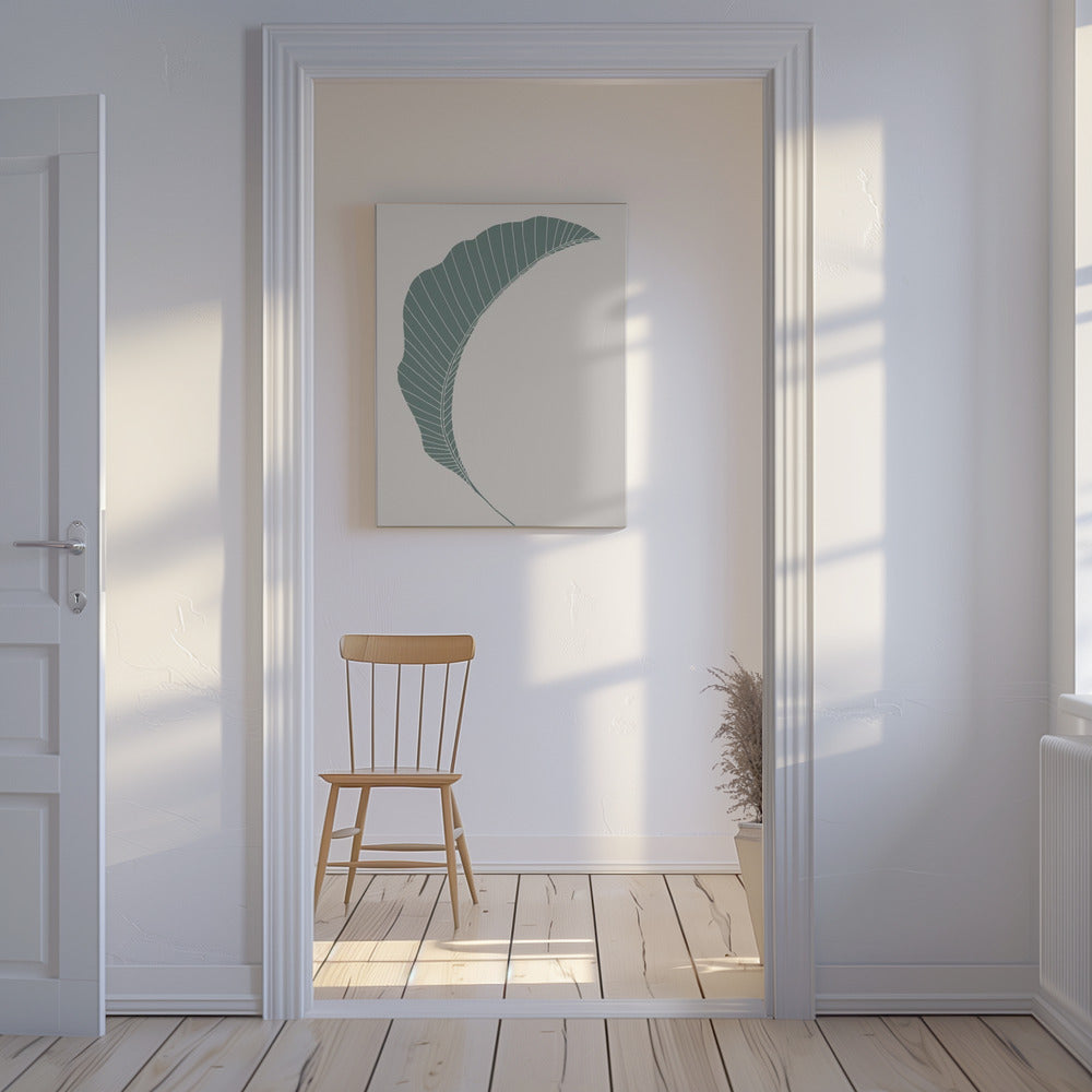 Bananenbladgroen | Canvas