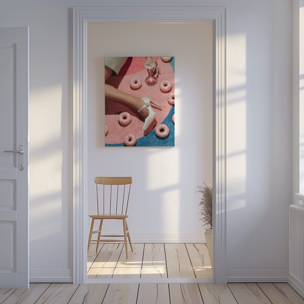 Roze Picknick #02 | Canvas