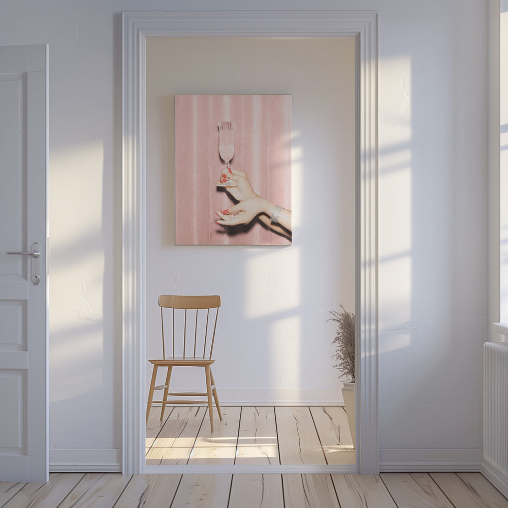 Op naar roze 01 | Canvas