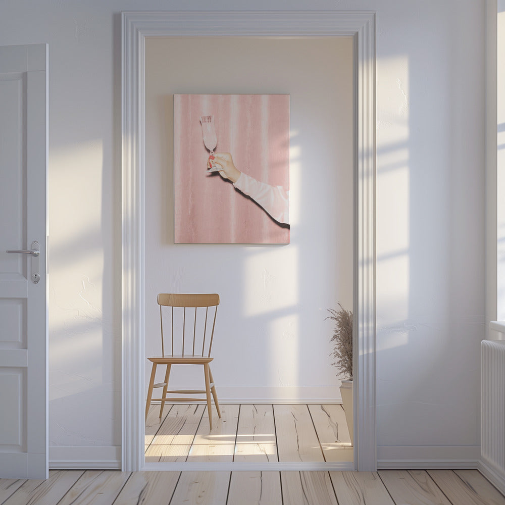Op naar roze 02 | Canvas