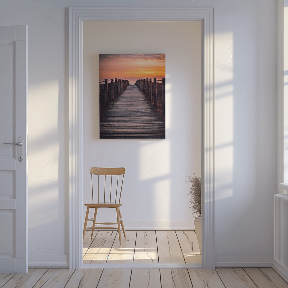 Het pad | Canvas