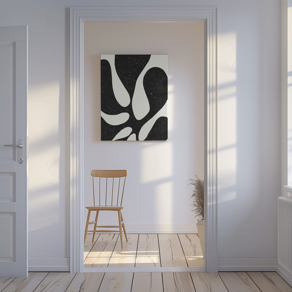 Organisch silhouet | Canvas