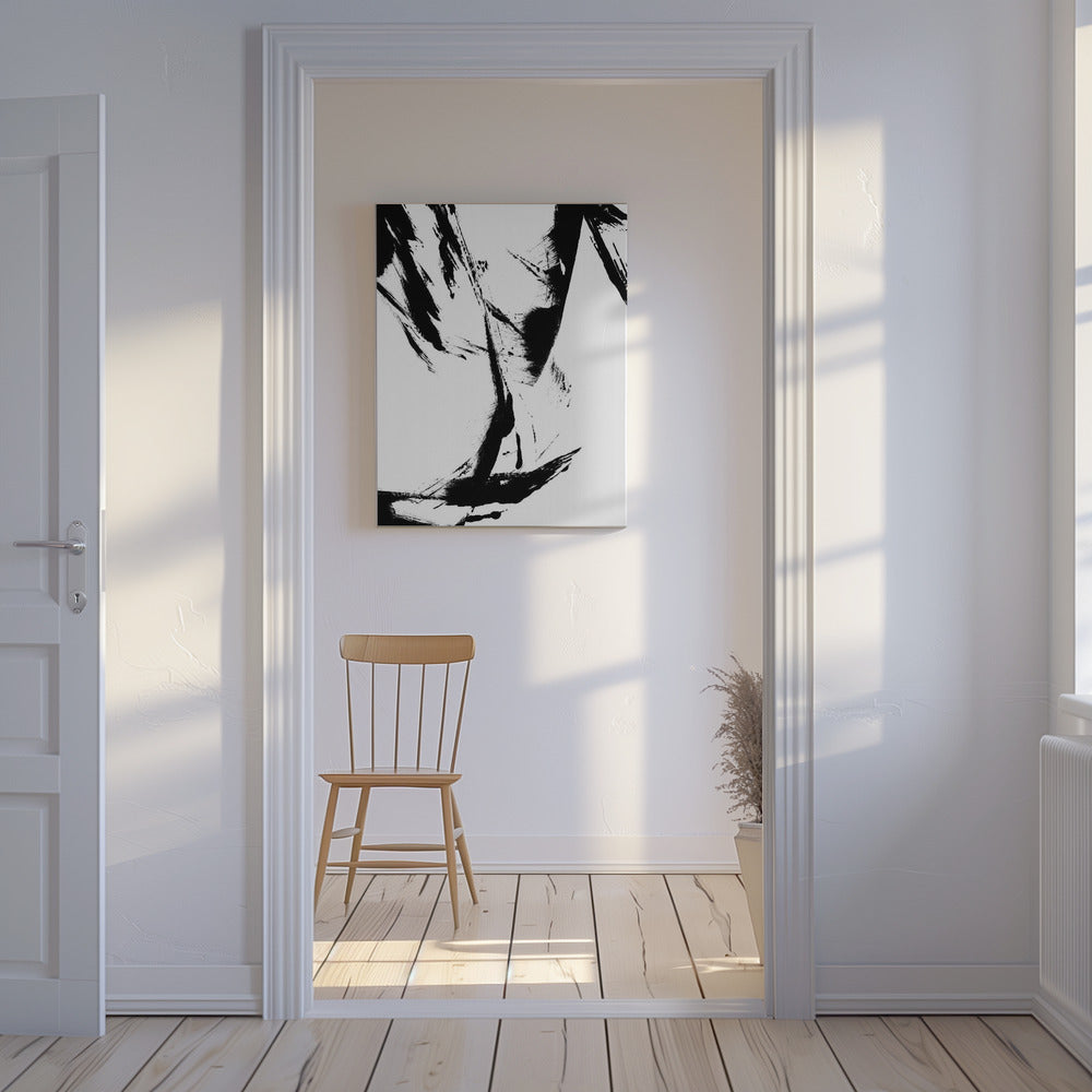 Inktpenseelstroom | Canvas