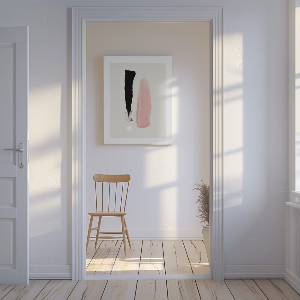 Minimalistische penseelstreken | Canvas