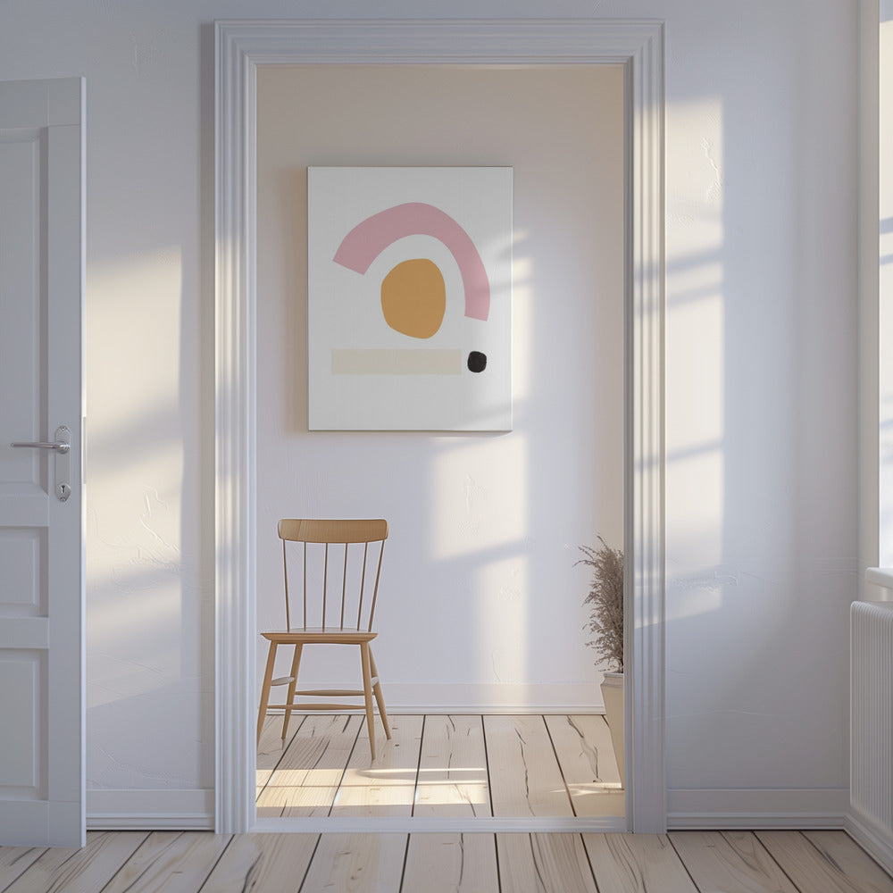 Minimalistische vormen | Canvas