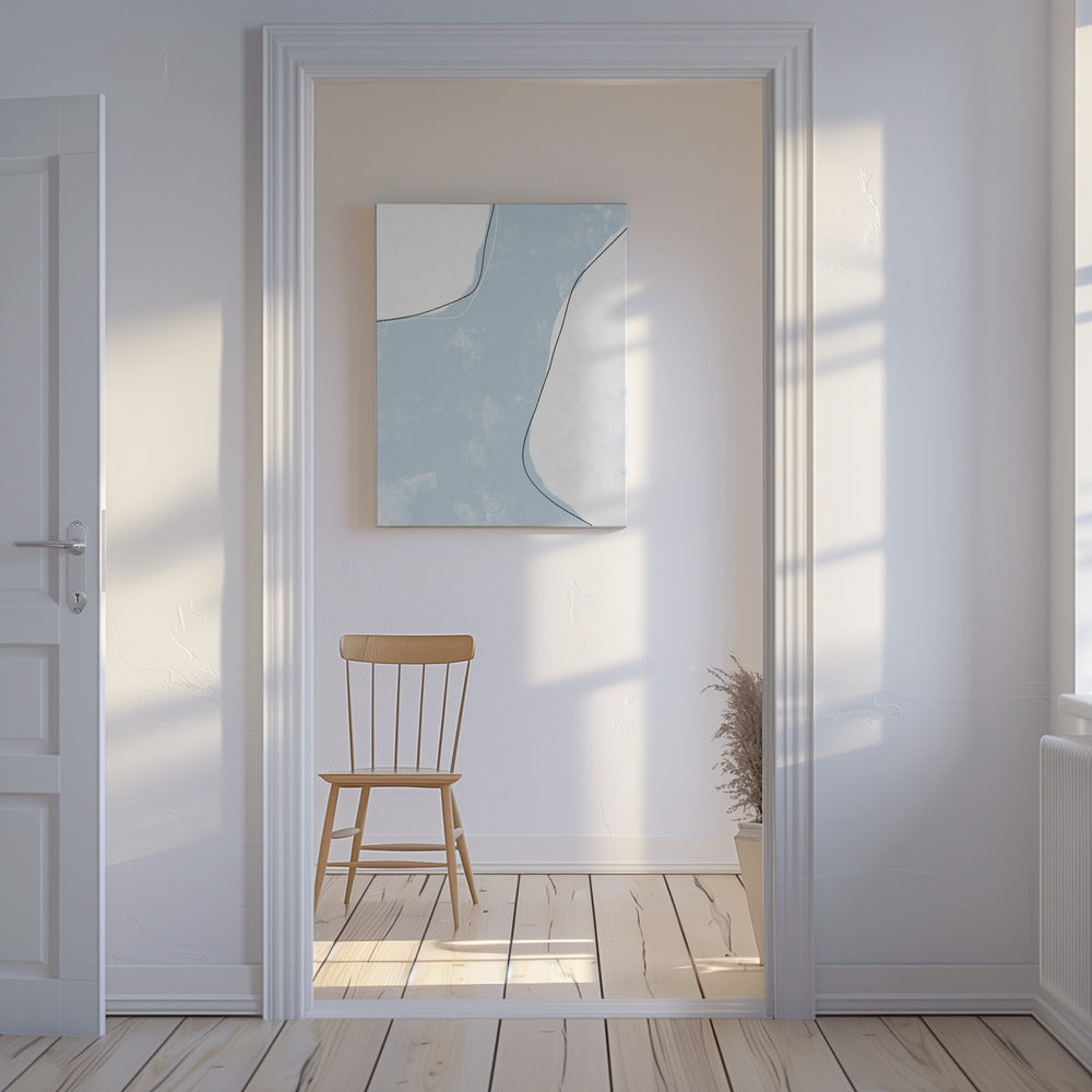 Minimalistische organische vormen | Canvas