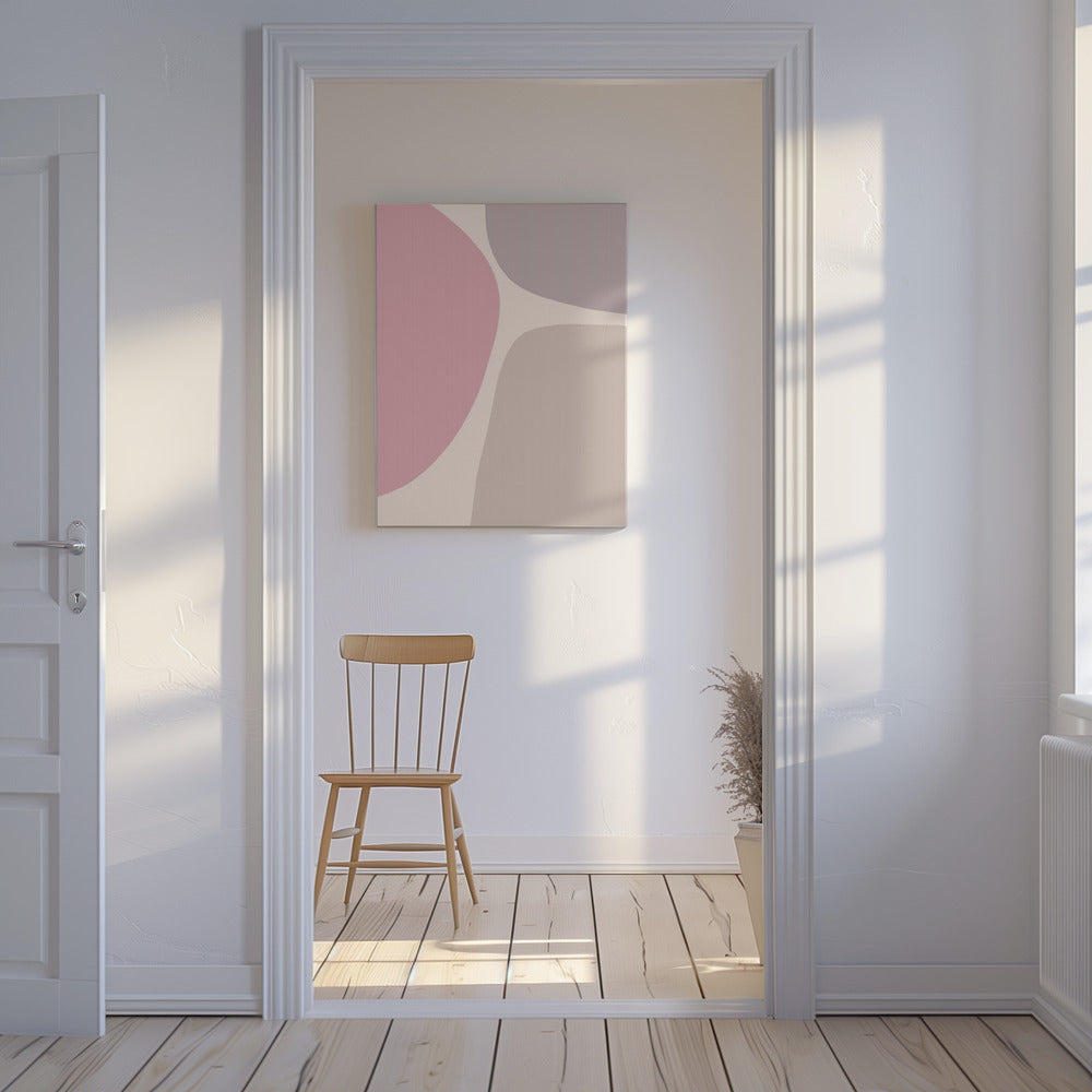 Gedempte elegantie | Canvas