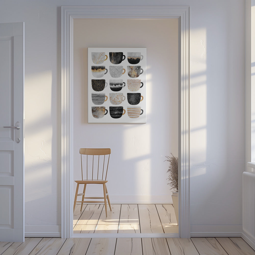 Mooie koffiekopjes | Canvas