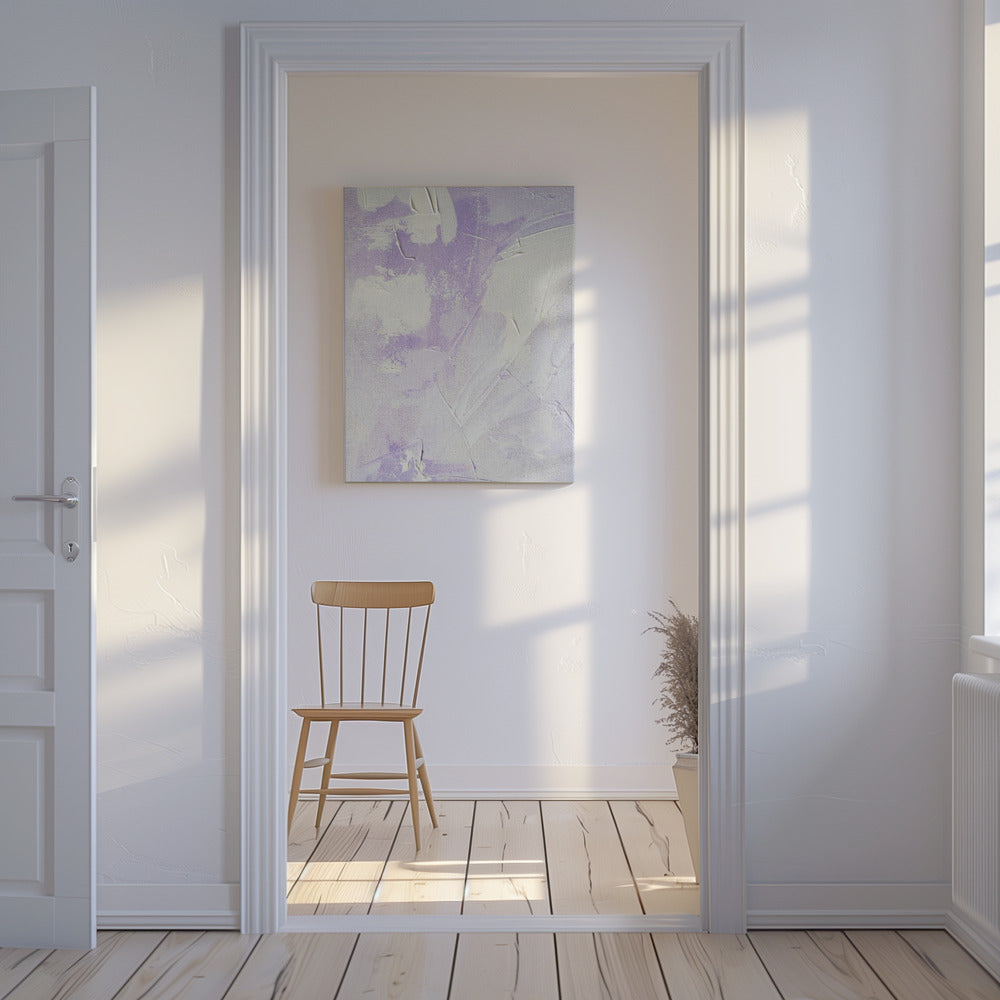 Lavendel Fluistert | Canvas