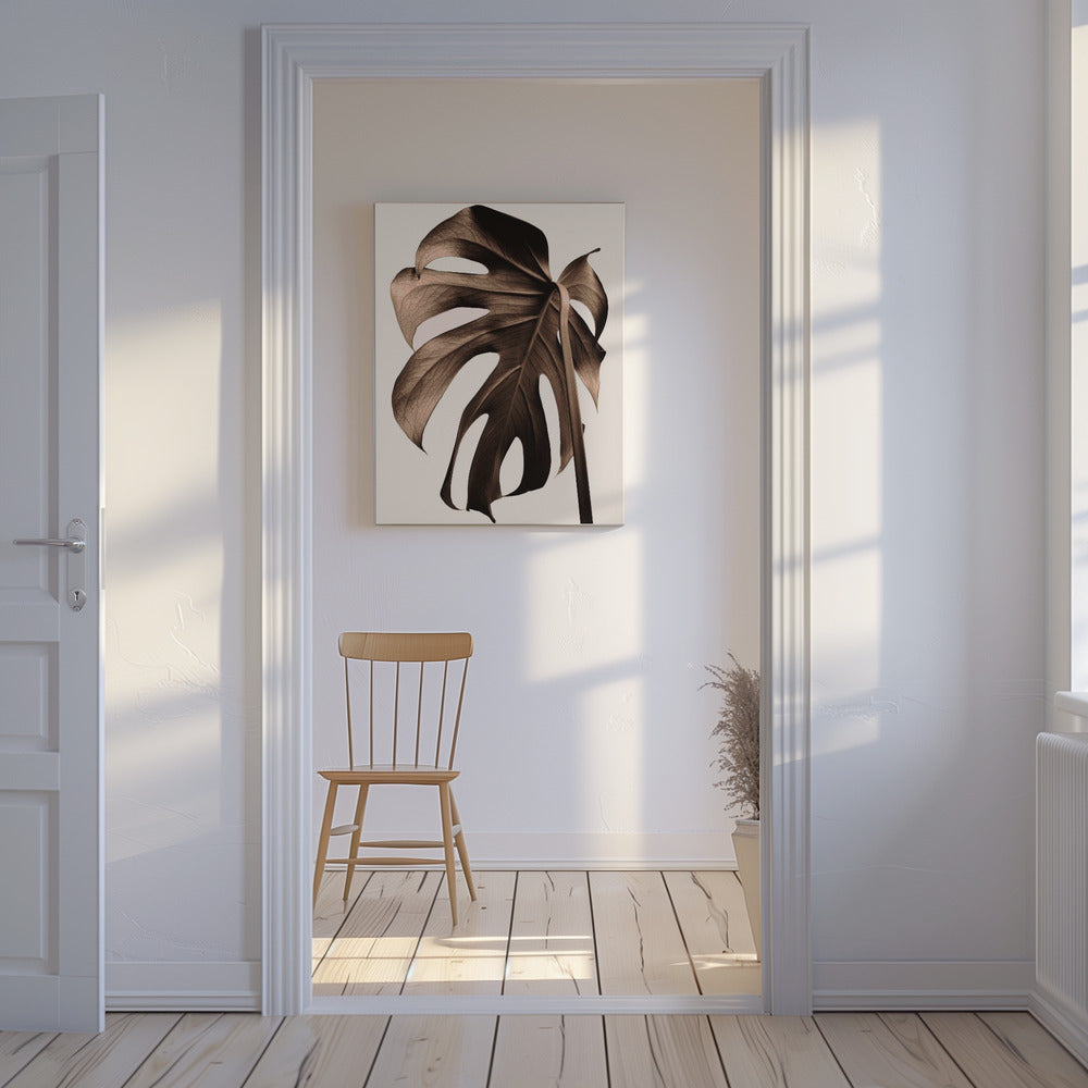 Monstera Goud | Canvas