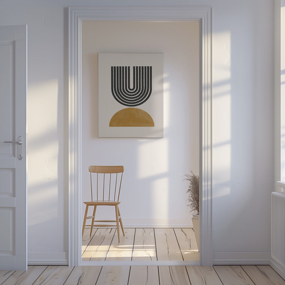 Gouden Echoes | Canvas