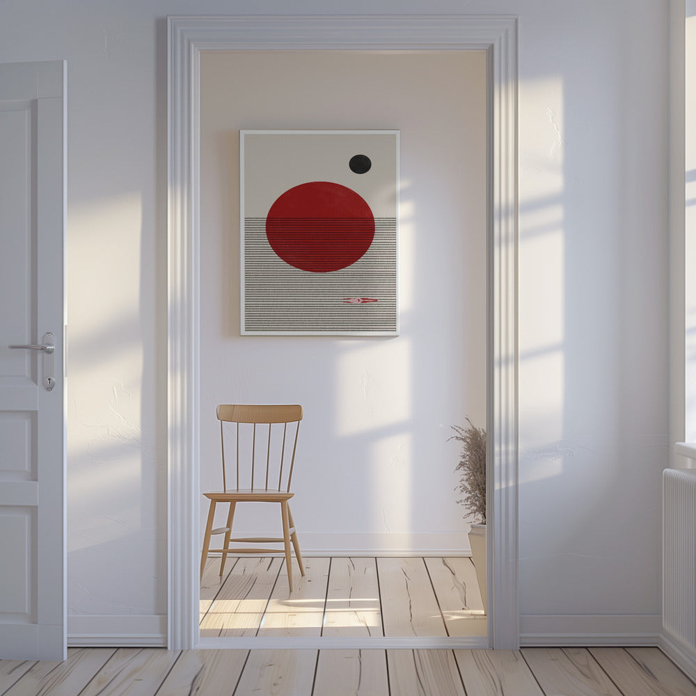 Drijvende horizonten | Canvas
