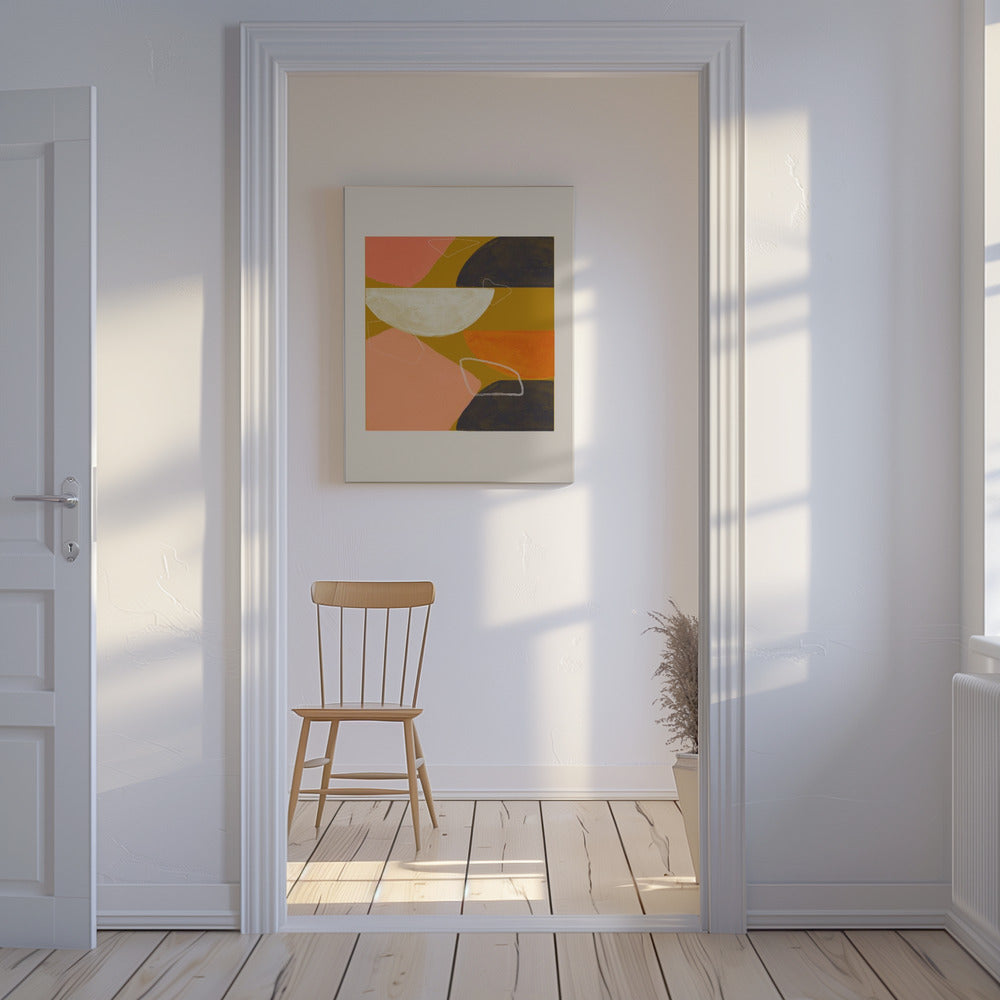 Abstracte harmonie | Canvas