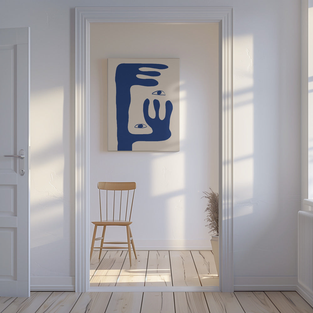 Abstract Gezicht Nr. 1. | Canvas