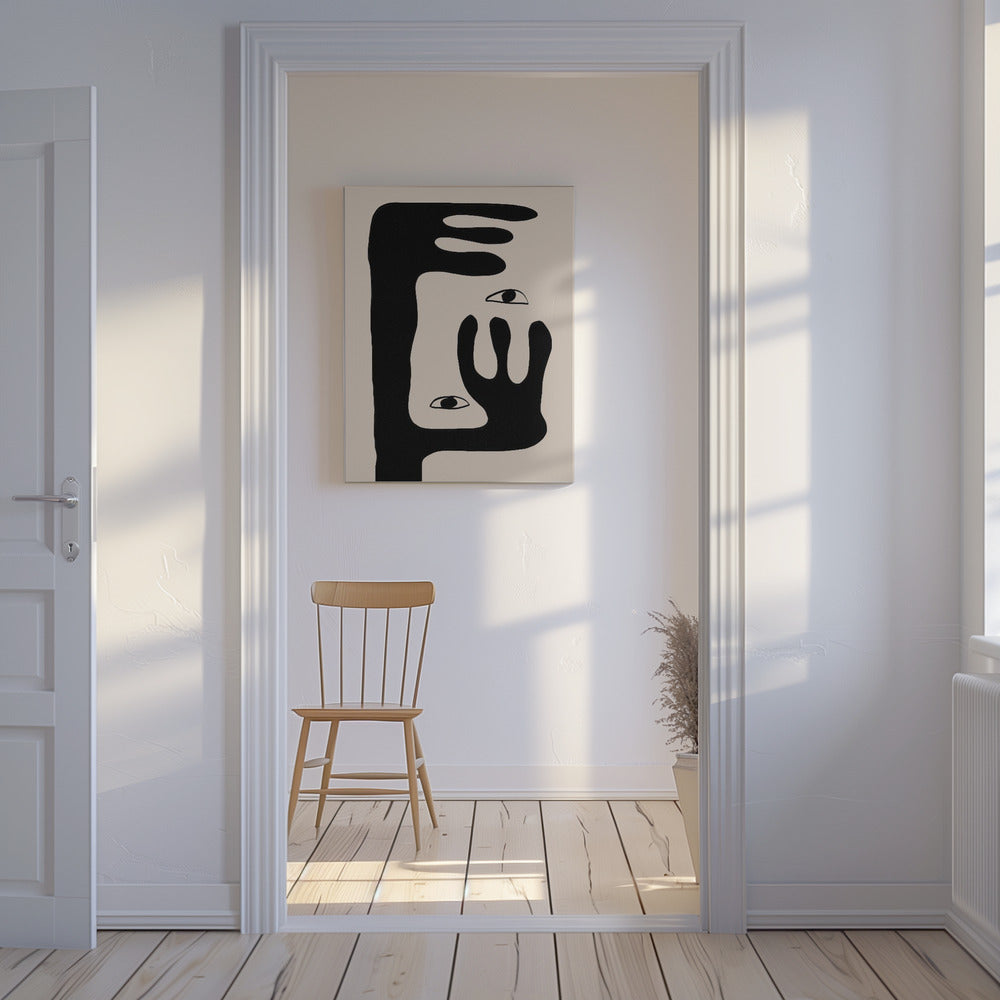 Surrealistische blik | Canvas