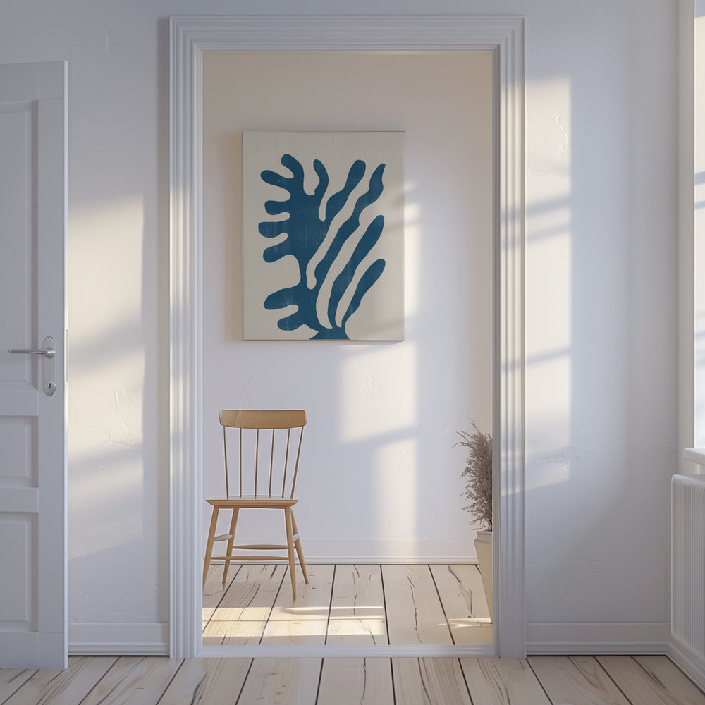 Blauwe Koraal Dans | Canvas