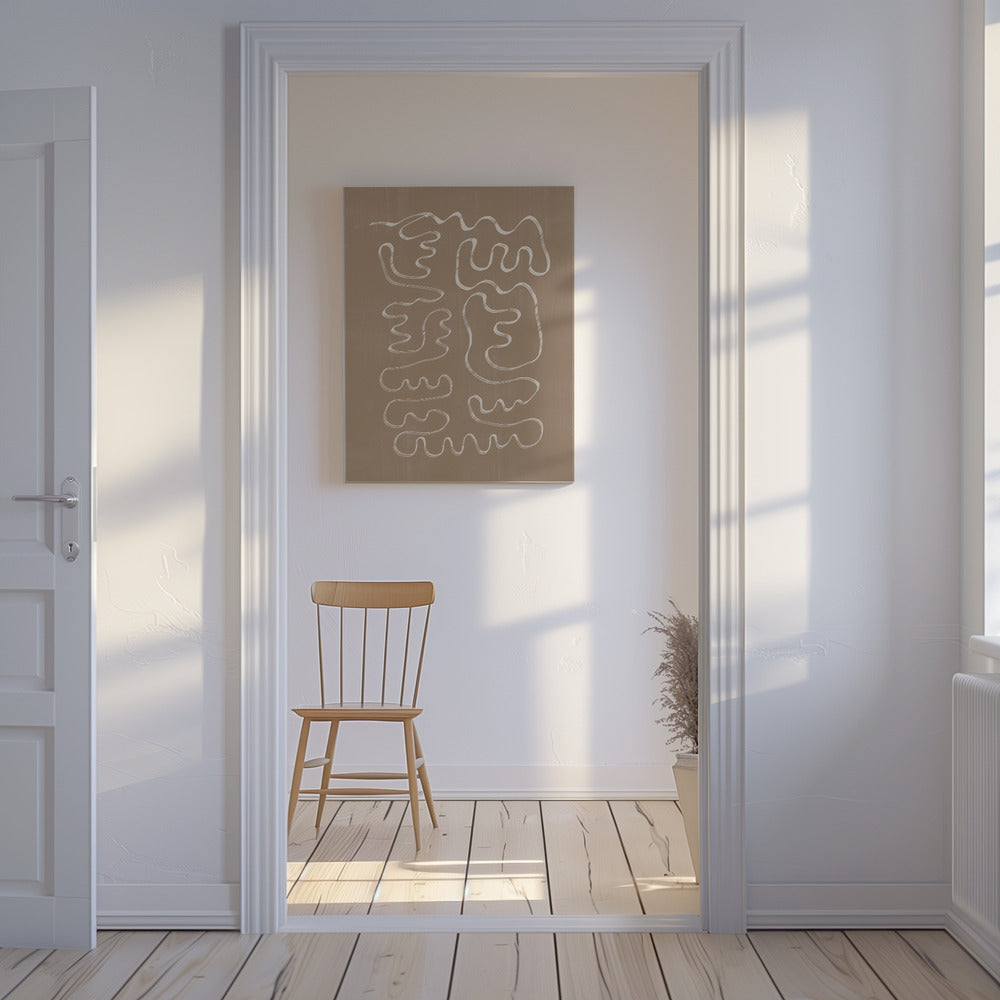 Curvy Whispers | Canvas