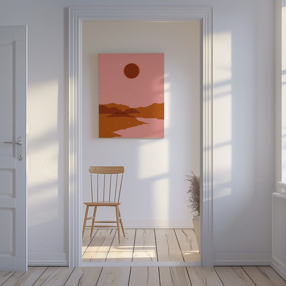 Maanlandschap | Canvas