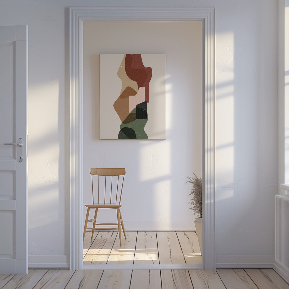 Abstracte compositie 12 | Canvas