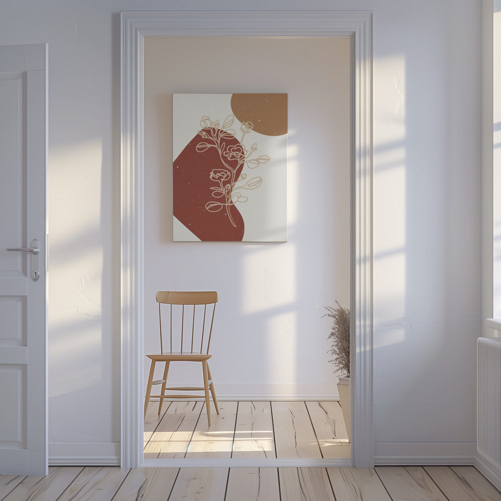 Abstracte compositie 19 | Canvas