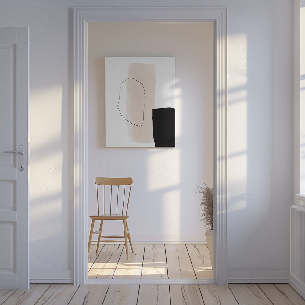 Silhouet Essentie | Canvas