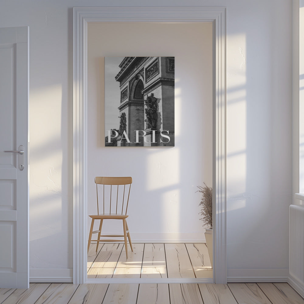 Parijs Tekst 6 | Canvas
