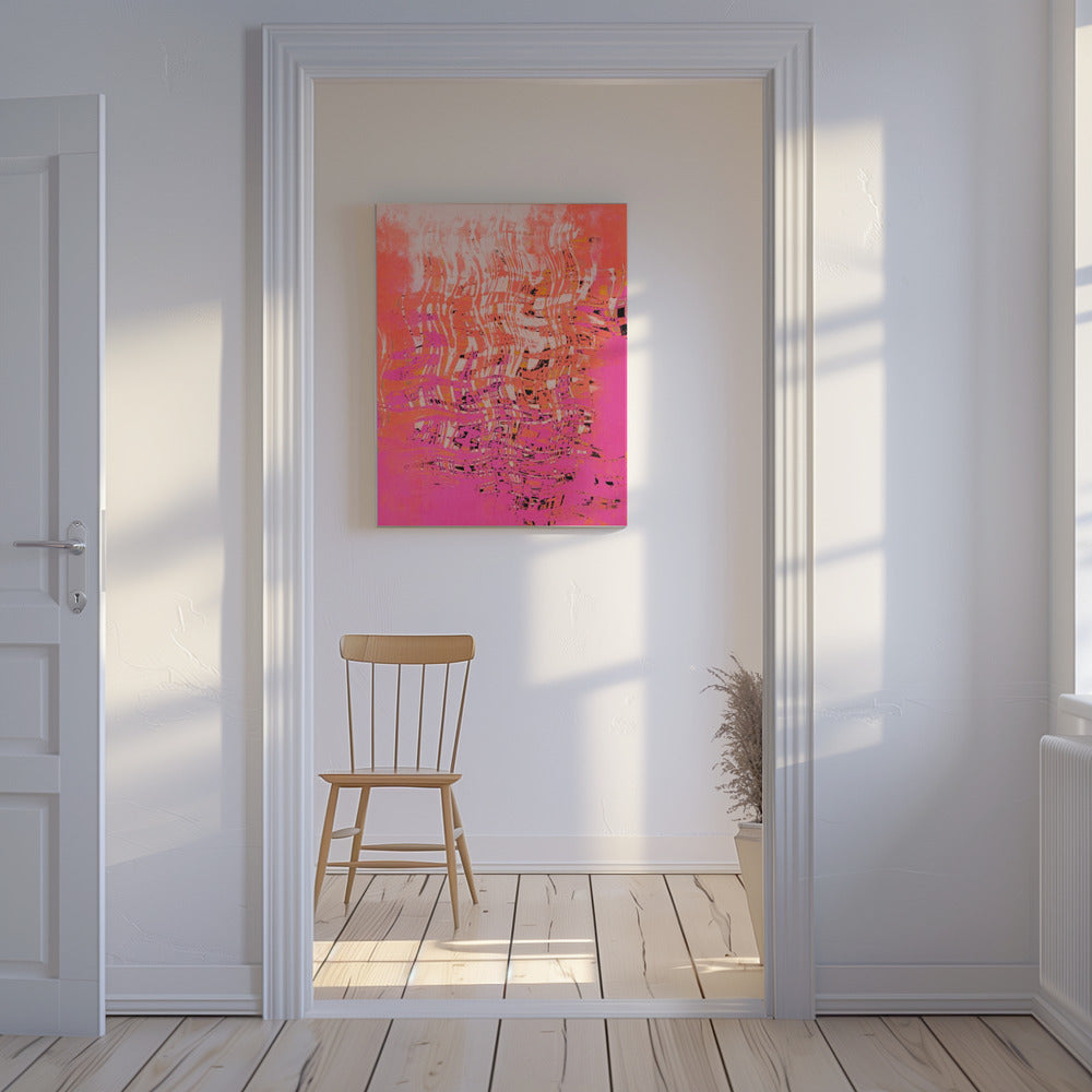 Levendige golven | Canvas