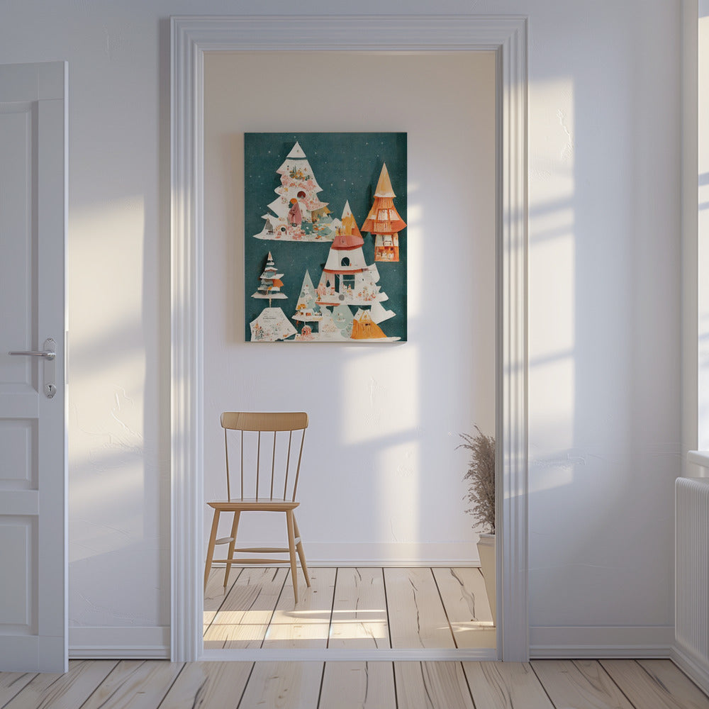 Betoverende Boshuizen | Canvas
