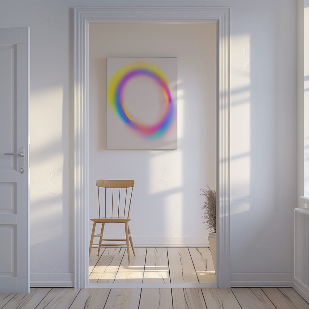 Luminous Spectrum Halo | Canvas