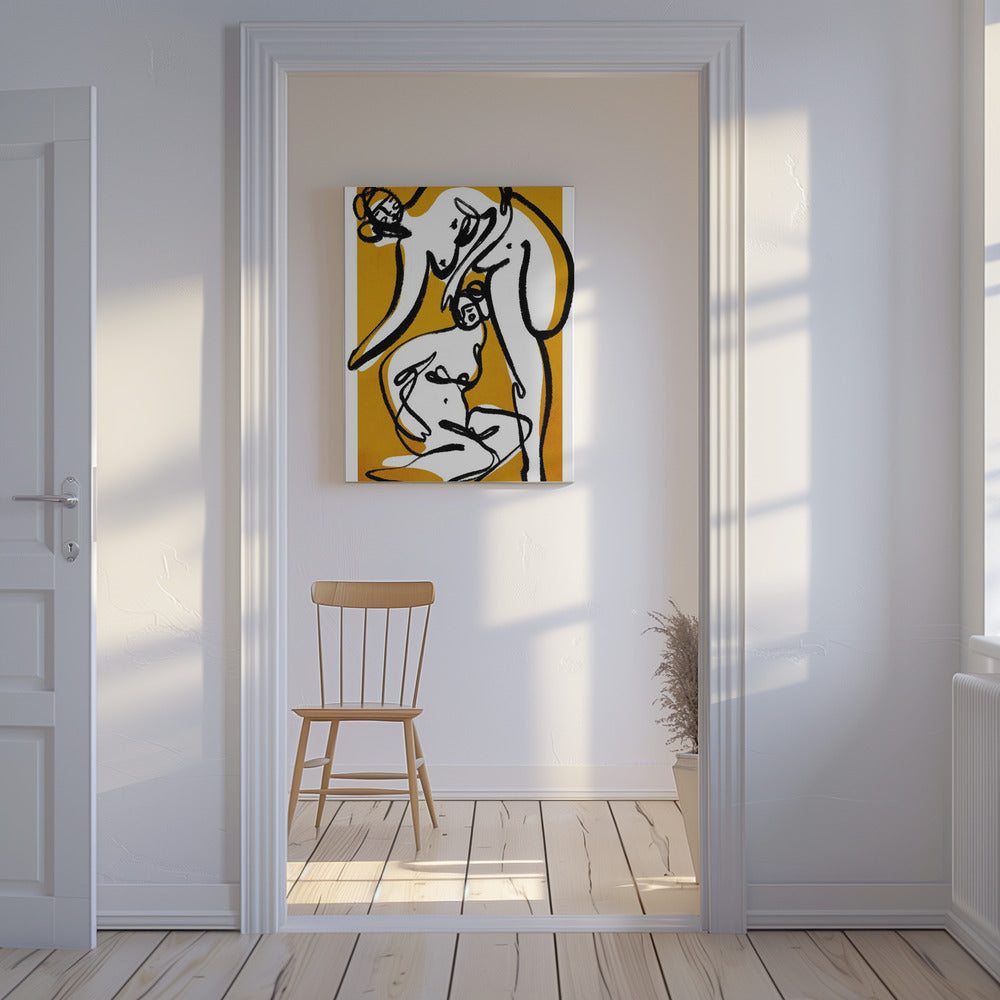 The Female Dancers | Canvas