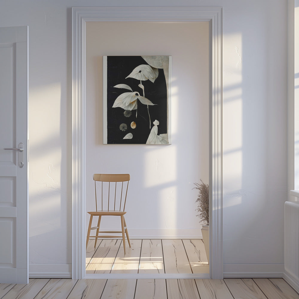 Mystieke bloemen | Canvas