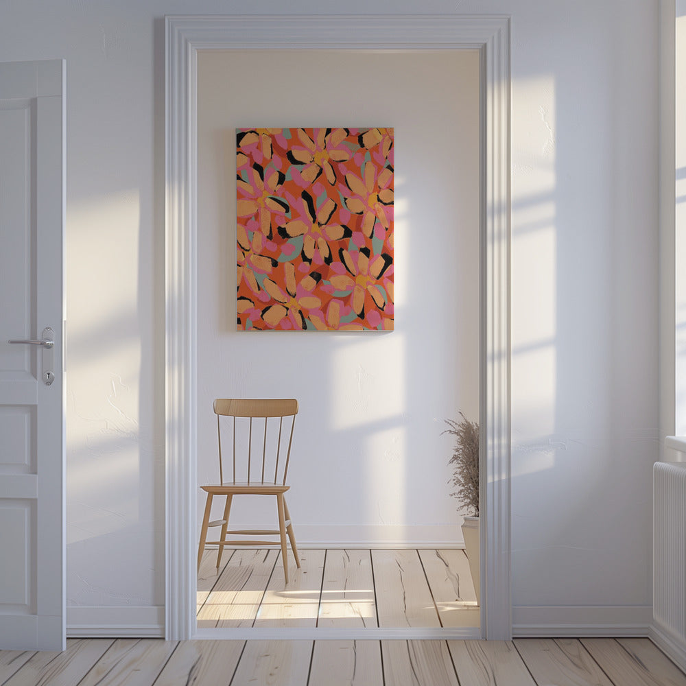 Bloemblaadjessymfonie | Canvas
