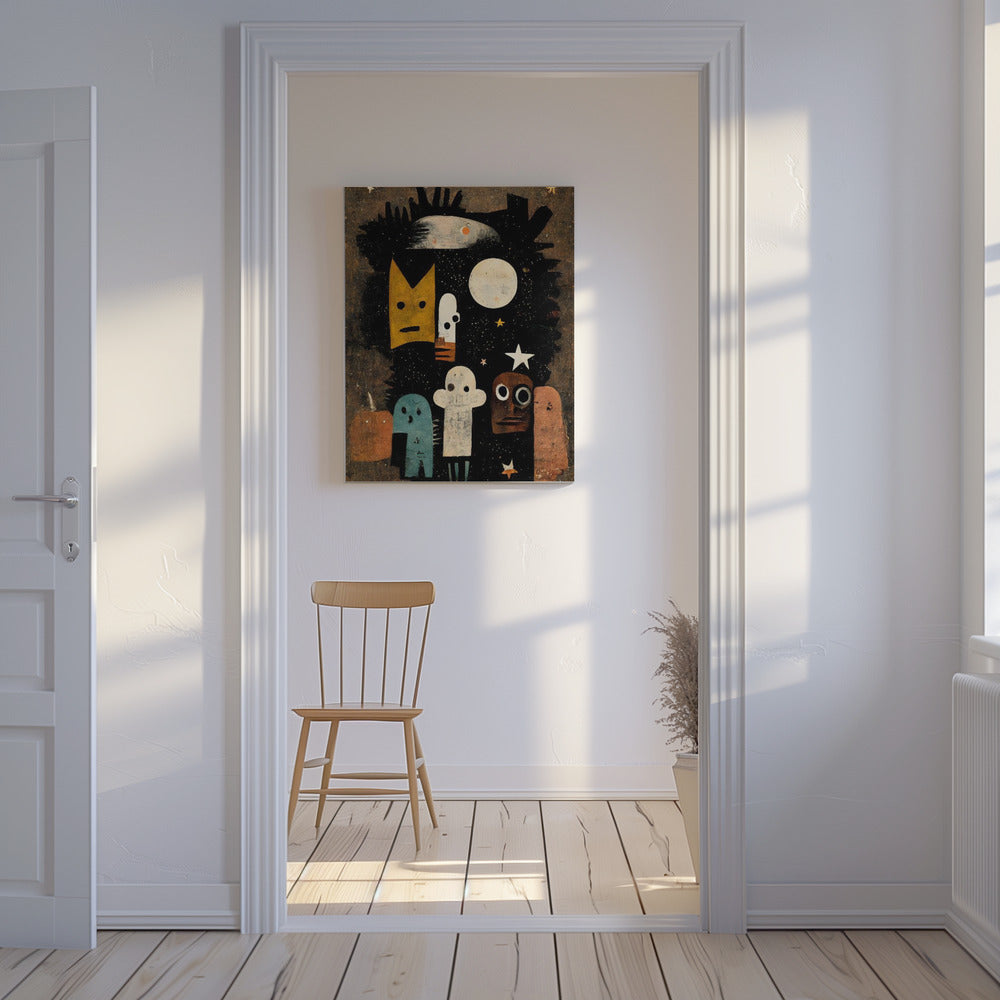 Hemels Gezichtsgezicht | Canvas