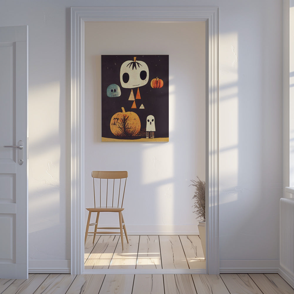 Grillige Spookverschijningen | Canvas