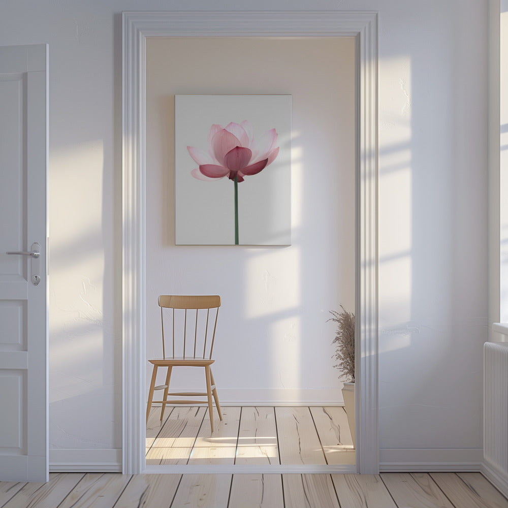 Lotusbloem | Canvas