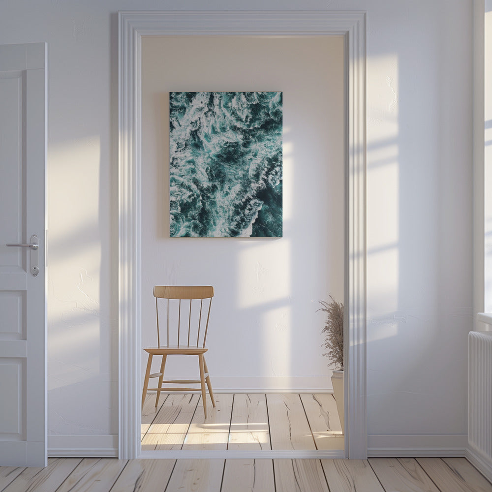 Ruwe zee | Canvas