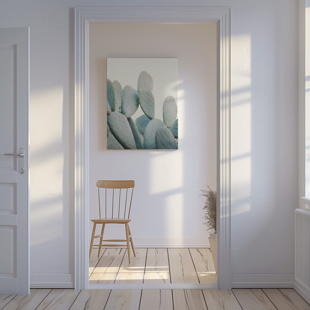 Pastel Cactussen | Canvas